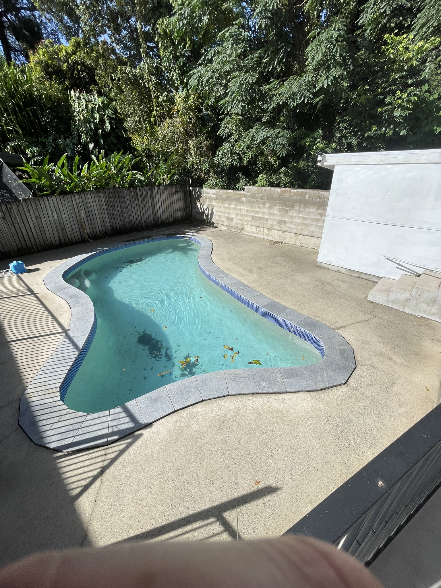 Professional exterior pressure washing